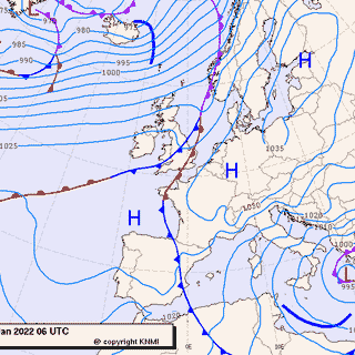 Previsioni meteo per martedì 11, mercoledì 12, giovedì 13 (gennaio)