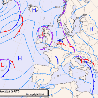 Previsioni meteo per giovedì 11, venerdì 12, sabato 13 (maggio)