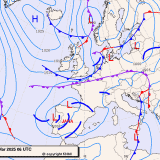 Previsioni meteo per martedì 11, mercoledì 12, giovedì 13 (marzo)