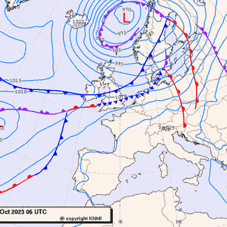 Previsioni meteo per mercoledì 11, giovedì 12, venerdì 13 (ottobre)