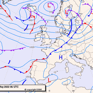 Previsioni meteo per giovedì 12, venerdì 13, sabato 14 (maggio)