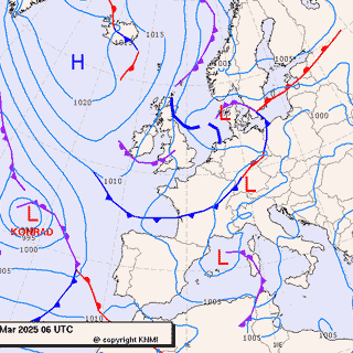 Previsioni meteo per mercoledì 12, giovedì 13, venerdì 14 (marzo)