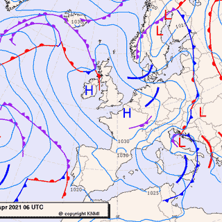 Previsioni meteo per martedì 13, giovedì 14, venerdì 15 (aprile)