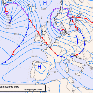 Previsioni meteo per mercoledì 13, giovedì 14, venerdì 15 (gennaio)