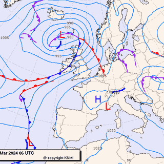 Previsioni meteo per mercoledì 13, giovedì 14, venerdì 15 (marzo)