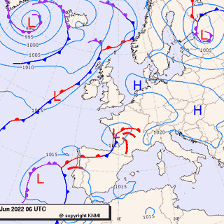 Previsioni meteo per mercoledì 15, giovedì 16, venerdì 17 (giugno)