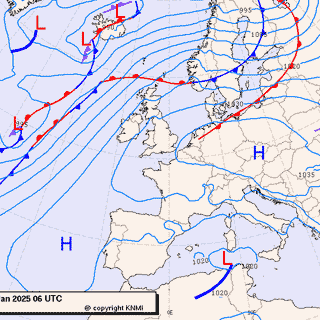 Previsioni meteo per giovedì 16, venerdì 17, sabato 18 (gennaio)