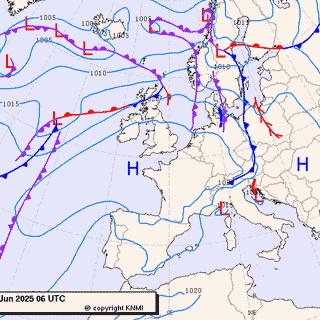 Previsioni meteo per lunedì 16, martedì 17, mercoledì 18  (giugno)