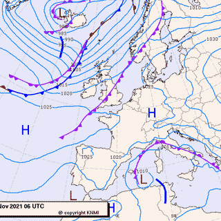 Previsioni meteo per martedì 16, mercoledì 17, giovedì 18 (novembre)