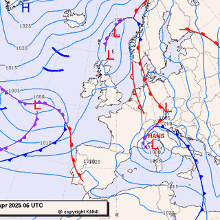 Previsioni meteo per giovedì 17, sabato 18, domenica 19 (aprile)