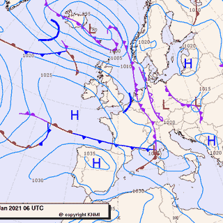 Previsioni meteo per domenica 17, lunedì 18, martedì 19 (gennaio)