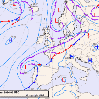 Previsioni meteo per martedì 18, mercoledì 19, giovedì 20 (giugno)