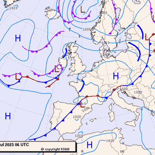 Previsioni meteo per martedì 18, mercoledì 19, giovedì 20 (luglio)