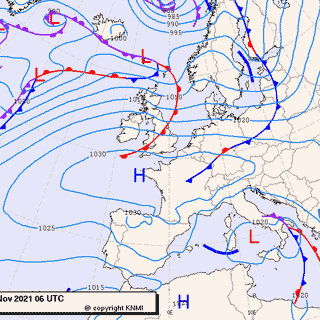 Previsioni meteo per giovedì 18, venerdì 19, sabato 20 (novembre)