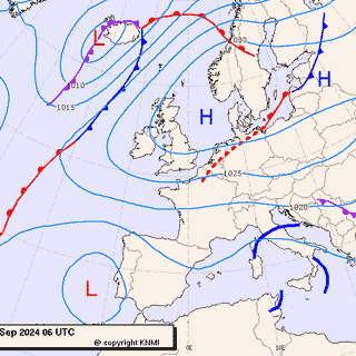 Previsioni meteo per mercoledì 18, giovedì 19, venerdì 20 (settembre)