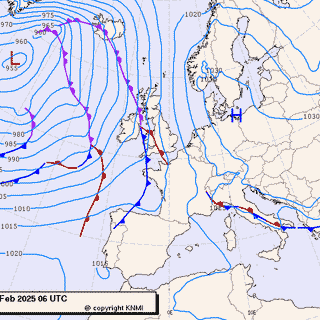 Previsioni meteo per mercoledì 19, giovedì 20, venerdì 21 (febbraio)