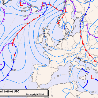 Previsioni meteo per martedì 1, mercoledì 2, giovedì 3 (aprile)