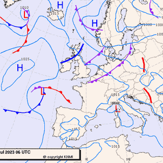 Previsioni meteo per giovedì 20, venerdì 21, sabato 22 (luglio)