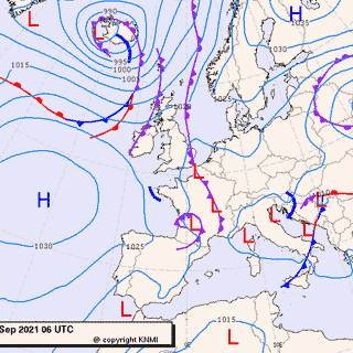 Previsioni meteo per lunedì 20, martedì 21, mercoledì 22 (settembre)