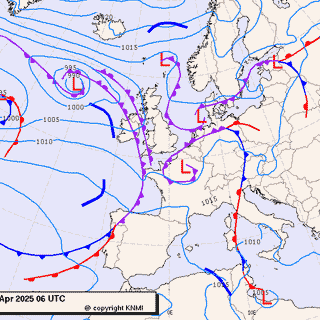Previsioni meteo per lunedì 21, martedì 22, mercoledì 23  (aprile)