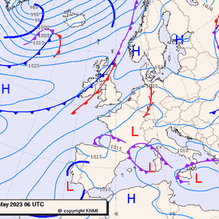Previsioni meteo per domenica 21, lunedì 22, martedì 23 (maggio)