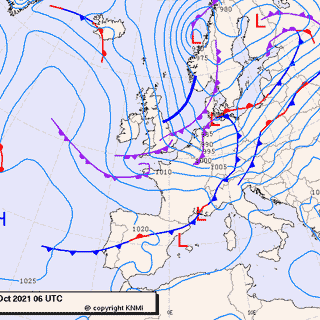 Previsioni meteo per giovedì 21, venerdì 22, sabato 23 (ottobre)