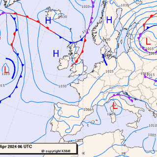 Previsioni meteo per lunedì 22, martedì 23, mercoledì 24 (aprile)