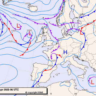 Previsioni meteo per martedì 22, mercoledì 23, giovedì 24 (aprile)