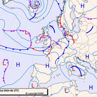Previsioni meteo per lunedì 22, martedì 23, mercoledì 24 (luglio)