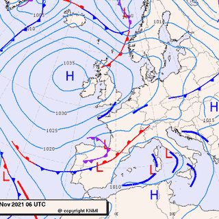 Previsioni meteo per lunedì 22, martedì 23, giovedì 24 (novembre)