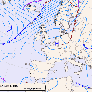 Previsioni meteo per domenica 23, lunedì 24, martedì 25 (gennaio)