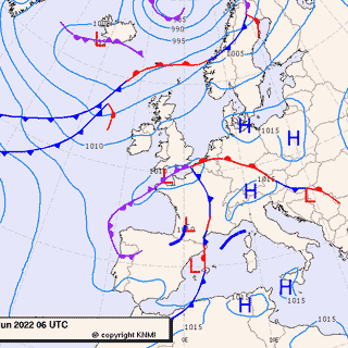 Previsioni meteo per giovedì 23, venerdì 24, sabato 25 (giugno)