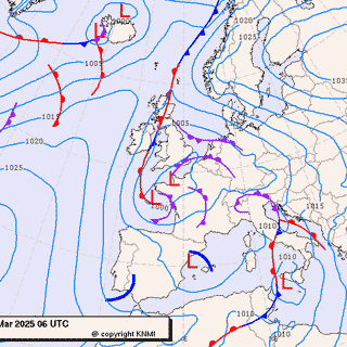 Previsioni meteo per domenica 23, lunedì 24, martedì 25 (marzo)
