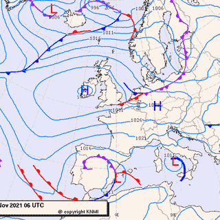Previsioni meteo per martedì 23, mercoledì 24, giovedì 25 (novembre)