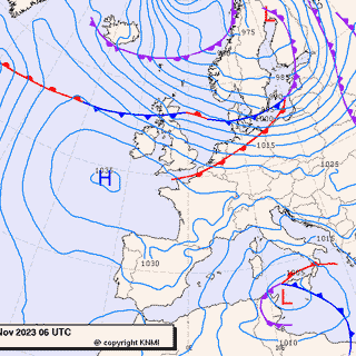 Previsioni meteo per giovedì 23, venerdì 24, sabato 25 (novembre)