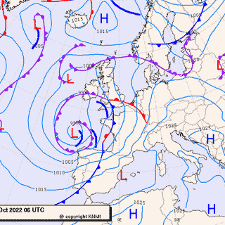Previsioni meteo per domenica 23, lunedì 24, martedì 25 (ottobre)