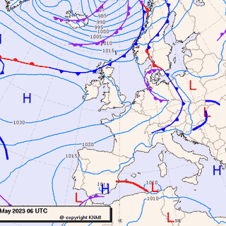 Previsioni meteo per mercoledì 24, giovedì 25, venerdì 26 (maggio)