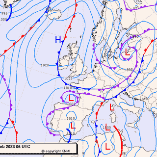 Previsioni meteo per sabato 25, domenica 26, lunedì 27 (febbraio)