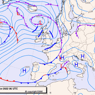 Previsioni meteo per venerdì 25, sabato 26, domenica 27 (novembre)
