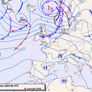 Previsioni meteo per mercoledì 26, giovedì 27, venerdì 28 (gennaio)