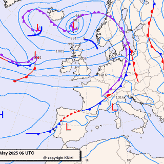 Previsioni meteo per lunedì 26, martedì 27, mercoledì 28 (maggio)