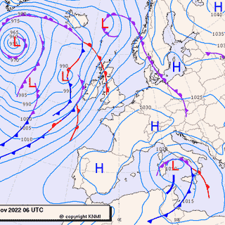 Previsioni meteo per sabato 26, domenica 27, lunedì 28 (novembre)