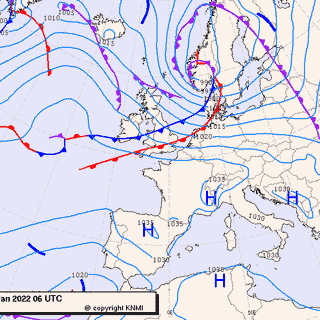 Previsioni meteo per giovedì 27, venerdì 28, sabato 29 (gennaio)