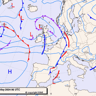 Previsioni meteo per lunedì 27, martedì 28, mercoledì 29 (maggio)