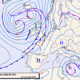 Previsioni meteo per domenica 27, lunedì 28, martedì 29 (novembre)
