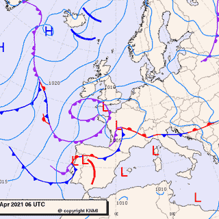Previsioni meteo per mercoledì 28, giovedì 29, venerdì 30 (aprile)