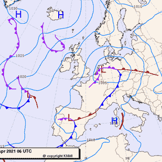 Previsioni meteo per giovedì 29, venerdì 30, sabato 1 (aprile-maggio)