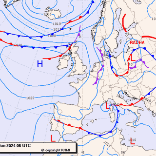 Previsioni meteo per domenica 2, lunedì 3, martedì 4 (giugno)