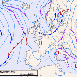 Previsioni meteo per martedì 2, mercoledì 3, giovedì 4 (maggio)