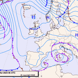 Previsioni meteo per giovedì 2, venerdì 3, sabato 4 (marzo)